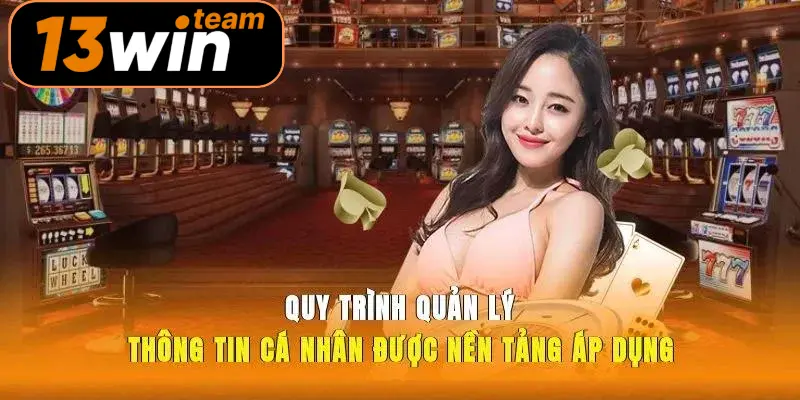 Quy trình quản lý thông tin cá nhân được nền tảng áp dụng