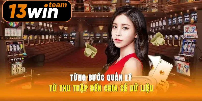 Từng bước quản lý từ thu thập đến chia sẻ dữ liệu